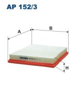 Воздушный фильтр FILTRON AP1523 (OPEL)