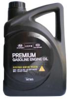 Моторное масло Hyundai Premium Gasoline Engine Oil 5W-20 SL/GF-3, 4л