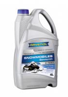 Масло для снегоходов RAVENOL SNOWMOBILES Teilsynth. 2-Takt, 4 л
