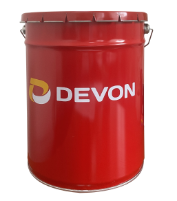 Консистентная смазка Devon графитная "УСсА" 18кг. мет. ведро