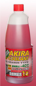Антифриз KYK Akira Coolant -40°C (красный), 1 л Антифриз KYK Akira Coolant -40°C (красный), 1 л