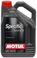 Моторное масло MOTUL SPECIFIС 504 00 / 507 00 0W-30 C3, 5л