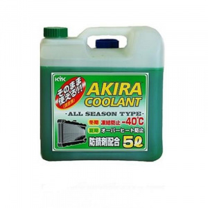 Антифриз KYK Akira Coolant - 40°C (зеленый), 5 л Антифриз KYK Akira Coolant - 40°C (зеленый), 5 л