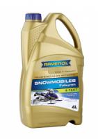 Масло для снегоходов RAVENOL SNOWMOBILES 4-Takt Fullsynth., 4 л