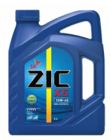 Моторное масло ZIC X5 Diesel 10W-40, 4л